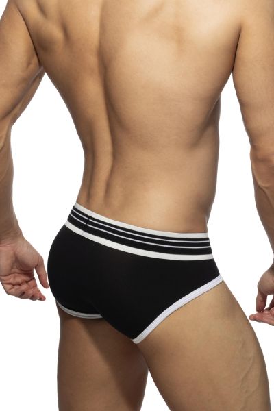 Addicted Double trouble brief musta Brief 80% Polyamidi, 20% Elastaani S-2XL AD1282