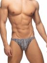 Addicted Leopard mini bikini uimahousut charcoal-thumb Mini bikini brief 80% Polyesteri, 20% Elastaani S-XL ADS270_charcoal