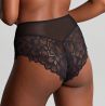 Panache Allure Deep Brief -alushousut Black & Latte-thumb Keskikorkeat pitsialushousut Allure-sarjaan. 36-46 10764-B&L