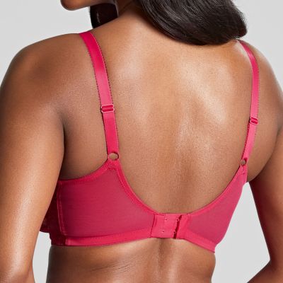 Panache Allure UW Full Cup -rintaliivit Raspberry Kaarituettu, toppaamaton, lähes täyskuppinen pitsiliivi. 65-90, E-M 10765-RAY