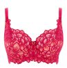 Panache Allure UW Full Cup -rintaliivit Raspberry-thumb Kaarituettu, toppaamaton, lähes täyskuppinen pitsiliivi. 65-90, E-M 10765-RAY