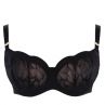 Sculptresse by Panache Ashley UW P Balcony -rintaliivit Black-thumb Kaarituettu, topattu simpukkabalconette. 75-100, E-M 11091-BLK