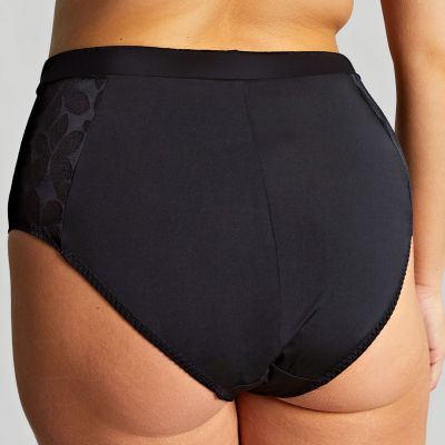 Sculptresse by Panache Ashley High Waist -alushousut Black Korkeavyötäröiset alushousut. L/40 - 3XL/48 11094-BLK