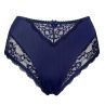 Plaisir Lingerie Beate Elegance -midialushousut Dark Blue-thumb Normaalikorkeat alushousut Beate-sarjaan. 40-56 151-17/DAB