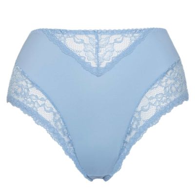 Plaisir Lingerie Beate-midialushousut Crystal Blue (ENNAKKOTILAUS 6.2.) Normaalikorkeat alushousut Beate-sarjaan. 42-56 144-6/CRB