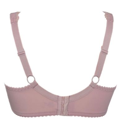 Plaisir Lingerie Beate Lux UW Soft Full Cup -rintaliivit Blush Kaarituettu, toppaamaton, joustopitsinen täyskuppiliivi. 80-110 D-H 619431-30/BLU