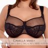 Gaia Lingerie Camilla Soft -rintaliivit Black-thumb Kaarituettu, toppaamaton lähes täyskuppinen balconetteliivi. 70-105, D-L BS-1262-CZA-S16