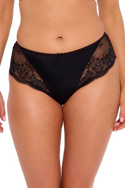 Gaia Lingerie Camilla-midialushousut Black Normaalikorkea alushousut L/40 - 4XL/48 GFP-1262-CZA-FP