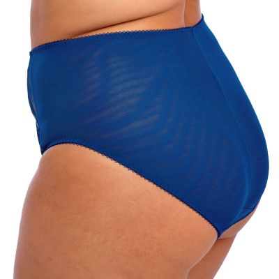 Elomi Cate Allure Full Brief -alushousut Lapis Blue Full Brief -malliset korkeavyötäröiset alushousut. M/40-4XL/50 EL302451-LAS