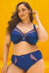 Elomi Cate Allure Full Brief -alushousut Lapis Blue-thumb Full Brief -malliset korkeavyötäröiset alushousut. M/40-4XL/50 EL302451-LAS