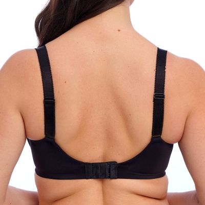 Fantasie Demure UW Moulded NP -rintaliivit Black Kokokuppinen, kaarituettu liivi, jossa sileät ja toppaamattomat muotoonprässätyt kupit 65-90, D-K FL103211-BLK