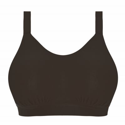 Elomi Downtime NW -bralette Black Kaaritueton, toppaamaton pehmobralette. 70-100, G/H - M/N EL301417-BLK