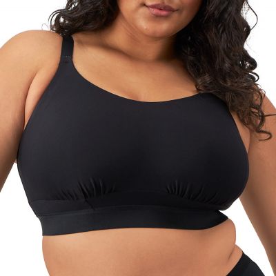 Elomi Downtime NW -bralette Black Kaaritueton, toppaamaton pehmobralette. 70-100, G/H - M/N EL301417-BLK