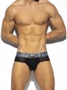 Addicted Zebra C-through brief musta-thumb Brief 93% Polyesteri, 7% Elastaani S-XL UN537