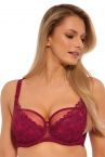 Gaia Lingerie Evy Semi Soft -rintaliivit Raspberry Red-thumb Kaarituettu, puolitopattu 70-105, D-L BS-1275-MAL