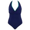 Panache Swimwear Faye NW Halterneck -uimapuku Ric Rac Navy (ENNAKKOTILAUS 27.1.)-thumb Kaaritueton niskan taakse solmittava kokouimapuku. 36-46 SW1950-RRNAY