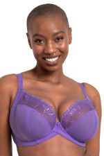 Flare Full Cup Plunge -rintaliivit Amethyst Purple