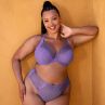 Curvy Kate Flare Deep Thong -stringit Amethyst Purple-thumb Hieman braziliantyyliset stringit korkeilla jalanteillä. S / 34-36 - 2XL / 50 CK-087207-AMP