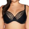 Ava Goddess UW Soft Bralette -rintaliivit Black-thumb Kaarituettu ja toppaamaton liivi yhdellä pystysaumalla. 65-105, D-L AV2118-BLK