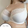 Gorsenia Blanka Semi Soft -rintaliivit Ecru-thumb Kaarituettu, puolitopattu 65-100, D-K K357-ECR