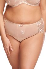 Grace Midi Brief -alushousut Beige