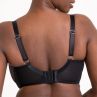 Curvy Kate Boost Heartbreaker UW Padded Balcony -rintaliivit Black/Pink-thumb Kaarituettu, topattu push up -balconette sydänkuosilla. 65-105, E-M CK-092-106-BPK