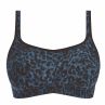 Freya Active High-Octane UW -urheilurintaliivit Midnight Leopard-thumb Kaarituettu, topattu urheiluliivi racerback-hakasella. 60-90, D-M AC401003-MIO