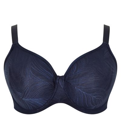 Sculptresse by Panache Illuminate UW Moulded NP -t-paitaliivit French Navy Kaarituettu, toppaamaton ja saumaton täyskuppinen t-paitaliivi. 75-105, D-M 10701-FRY