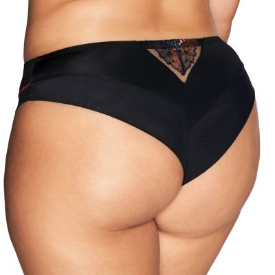 Ava Intense-brazilianstringit Black Brazilianstringi Intense-sarjaan. M/38 - 3XL/46 AV2122/B-BLK