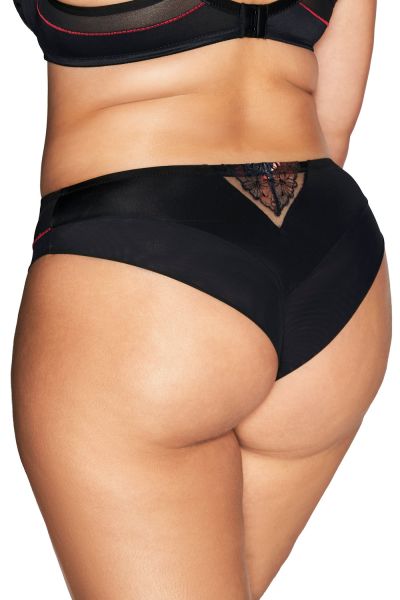 Ava Intense-brazilianstringit Black Brazilianstringi Intense-sarjaan. M/38 - 3XL/46 AV2122/B-BLK