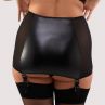 Playful Promises Iris Roll-On Girdle -sukkanauhaliivi Black Leatherette (ENNAKKOTILAUS 18.9.)-thumb  38 - 54 PP-SB-3316-BLE