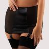 Playful Promises Iris Roll-On Girdle -sukkanauhaliivi Black Leatherette (ENNAKKOTILAUS 18.9.)-thumb  38 - 54 PP-SB-3316-BLE