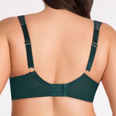 Gorsenia Luisse Soft Comfort -rintaliivit Forest Green Kaarituettu, toppaamaton kokokuppinen liivi. 65-100, D-M K441-ZIE