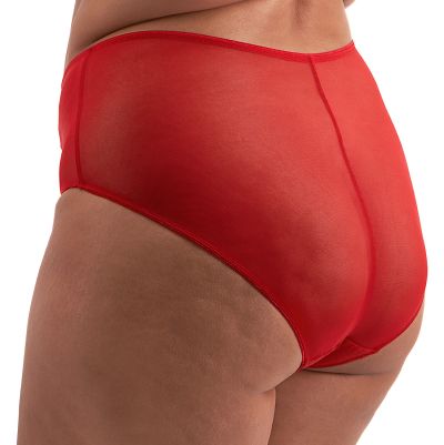 Elomi Matilda Full Brief -alushousut Haute Red Full Brief -malliset alushousut Matilda-sarjaan. M/40 - 4XL/50 EL8906-HAD