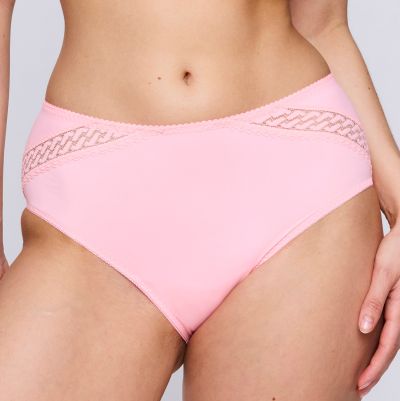 PrimaDonna Montara Full Brief -alushousut Pink Parfait Pitsikoristeltu midihousu Montara-sarjaan. M/40 - 5XL/52 0563381-PPF