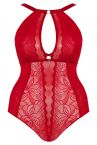 Scantilly by Curvy Kate Opulence -pitsibody Ruby Red-thumb Kaaritueton body säädettävillä olkaimilla E-L-kuppikolle. S/36-38 - 2XL/52-54 ST-038-704-RBB