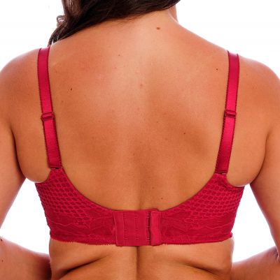 Fantasie Reflect UW Soft Side Support -rintaliivit Red Kokokuppinen, toppaamaton ja kaarituettu. 65-95, D-M FL101801-RED