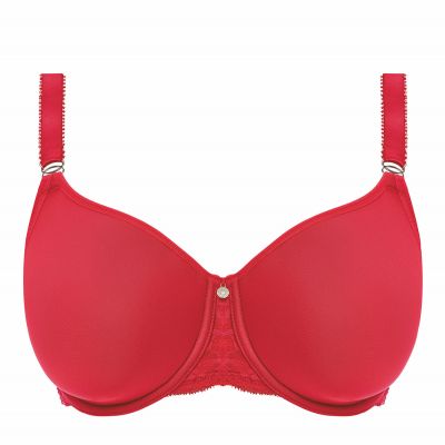 Fantasie Reflect UW Moulded-t-paitarintaliivit Red Kokokuppinen, kaarituettu liivi, jossa sileät muotoonprässätyt kupit 65-90, D-J FL101810-RED