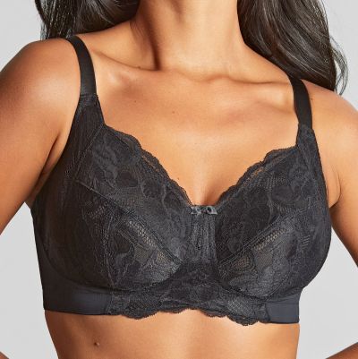 Panache Rocha NW Full Cup -rintaliivit Black Kaaritueton, toppaamaton kokokuppinen liivi. 60-90, D-M 10345-BLK