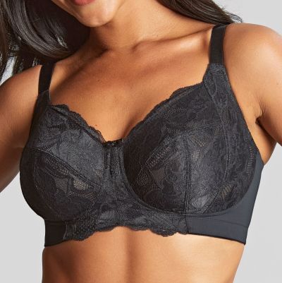 Panache Rocha NW Full Cup -rintaliivit Black Kaaritueton, toppaamaton kokokuppinen liivi. 60-90, D-M 10345-BLK