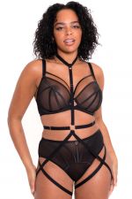 Rules of Distraction Body Harness -vartalokoru Black