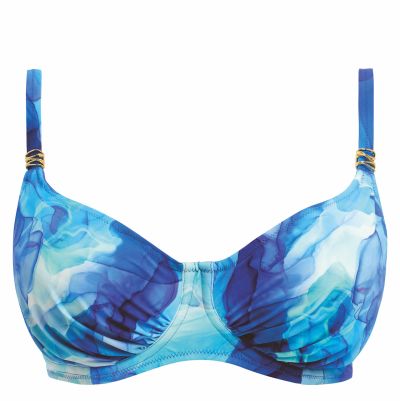 Fantasie Saunton Sands UW Full Cup -bikiniliivit Dazzling Blue Kokokuppinen, toppaamaton ja kaarituettu. 70-100, D-M FS506001-DAZ