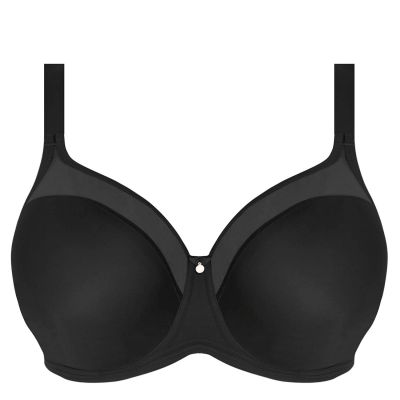 Elomi Smooth UW NP Moulded Full Cup -rintaliivit Black Kaarituettu, toppaamaton, muotoonprässätty t-paitaliivi. 70-110, E-M EL4301-BLK