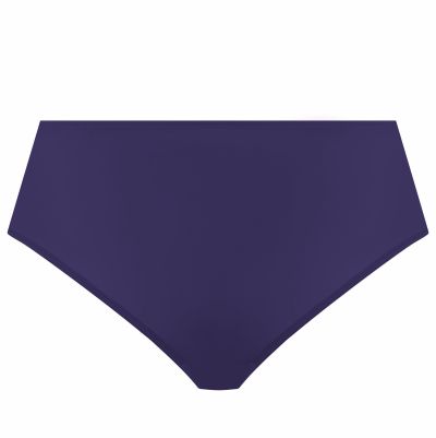 Elomi Smooth Full Brief -alushousut Midnight Korkeavyötäröiset, yksinkertaiset ja koristeettomat alushousut. S/36-38 - 3XL-4XL/48-50 EL4565-MIH