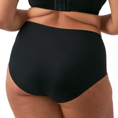 Fantasie Smoothease Curve Stretch Full Brief -alushousut Black Korkeavyötäröiset ns. yhden koon housut 2XL-3XL-koolle. 2XL-3XL FL2312-BLK