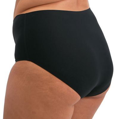 Fantasie Smoothease Curve Stretch Full Brief -alushousut Black Korkeavyötäröiset ns. yhden koon housut 2XL-3XL-koolle. 2XL-3XL FL2312-BLK