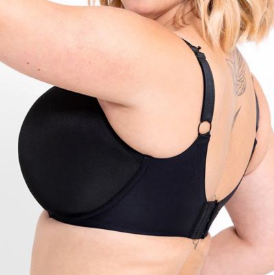 Curvy Kate Smoothie UW Spacer -rintaliivit Black Kaarituettu, saumaton ja sileä t-paitaliivi muunneltavilla olkaimilla. 65-105, E-M CK-072-104-BLK