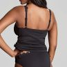 Panache Swimwear Spirit UW Plunge -tankini Black-thumb Kaarituettu tankini säädettävillä sivuilla. 65-85, F-M SW1781-BLK