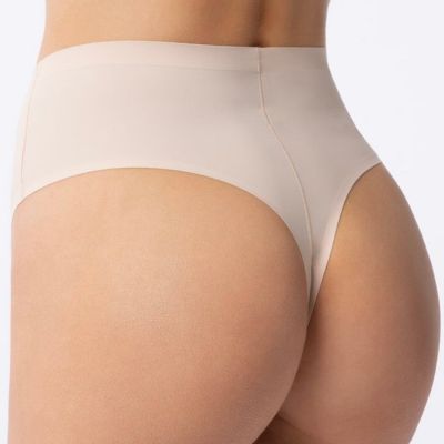 Julimex Lingerie String Maxi Panty -stringit Beige  S-XL / 34-44 STR-MAX-BEZ