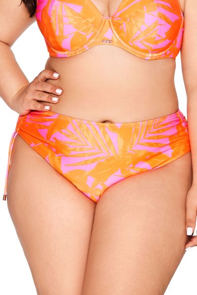 Ava Swimwear Tangerine Drawstring -nyöribikinihousut  M-3XL SF-214/2-TAN